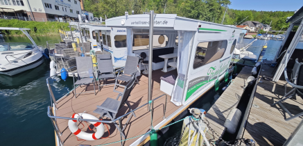 Floss Familyboot Eventboot bis 12 Personen mieten