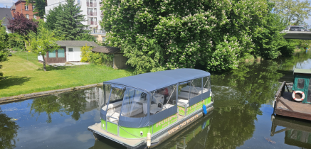 Floss Katamaran Dahme für 16 Personen führerscheinfrei mieten mieten