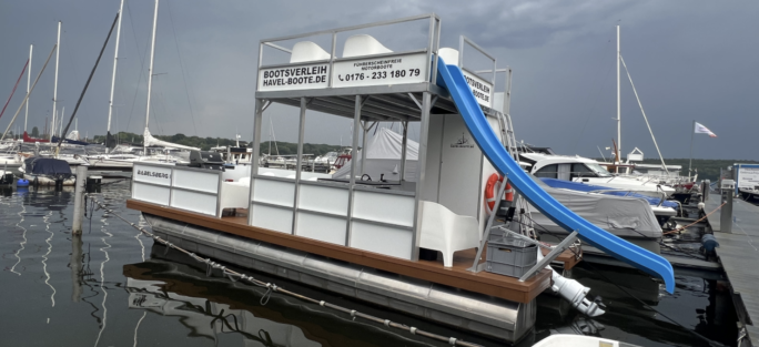 Floss Partyfloss Führerscheinfrei 18 Personen Berlin Spandau mieten
