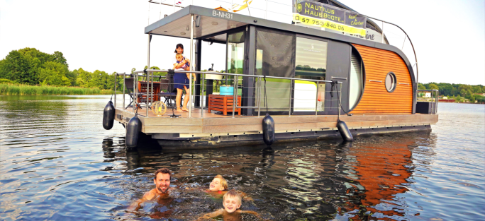 Floss Tagescharterboot Nautino maxi ?Elmo 1? (führerscheinpflichtig) mieten