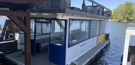 Floss Tequila Sunrise  20 Personen Partyfloss mit Skipper mieten