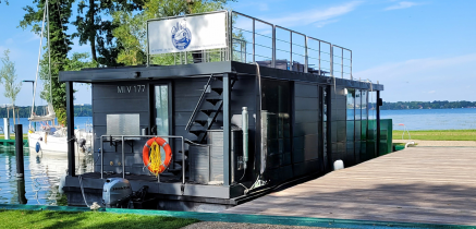 Hausboot Eden- Luxus Hausboot mit Sauna- führerscheinfrei- mieten
