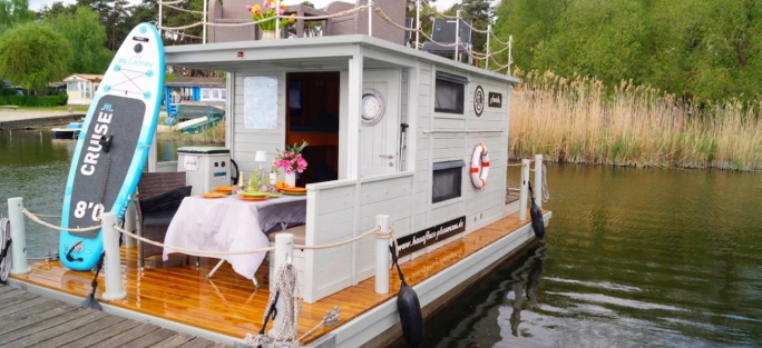 Hausboot Hausboot für Abenteuer in Brandenburg mieten