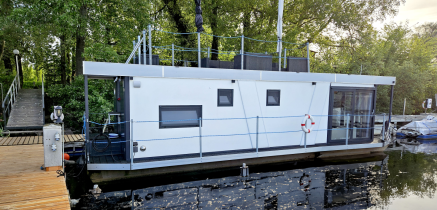 Hausboot Hausboot HB1 - Festlieger (Ausfahrt mit Skipper auf Anfrage möglich) mieten