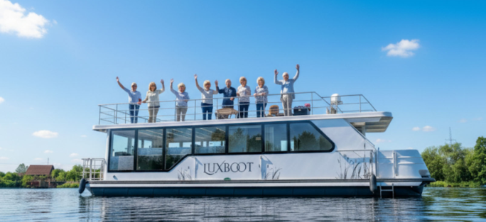 Hausboot Hausboot HB2 - Eventausfahrten mit Schiffsführer mieten