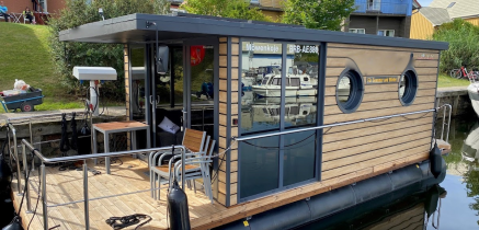 Hausboot Mövenkoje - tolles Revier nahe Berlin - bis zu 4 Kojen mieten