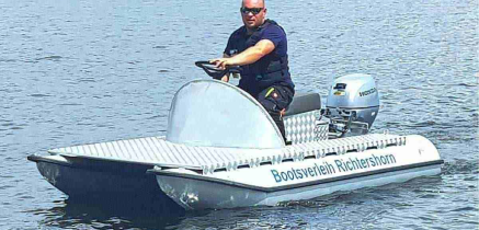 Jetski Alu Jetski 15 PS führerscheinfrei in Berlin Köpenick Grünau mieten mieten