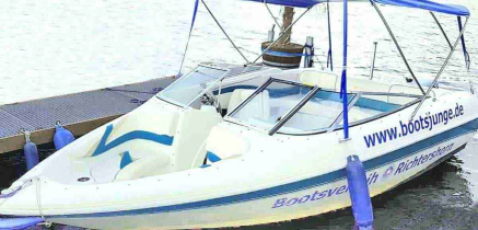 Motorboot Führerscheinfreies Motorboot Bowrider ?Manja? in Berlin Köpenick Grünau mieten mieten