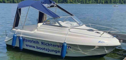 Motorboot Führerscheinfreies Motorboot Quicksilver 520 ?Anja? in Berlin Köpenick mieten mieten
