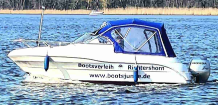 Motorboot Führerscheinpflichtiges Motorboot 90 PS Quicksilver 590 ?Jaqueline? in Berlin Köpenick Grünau mieten mieten