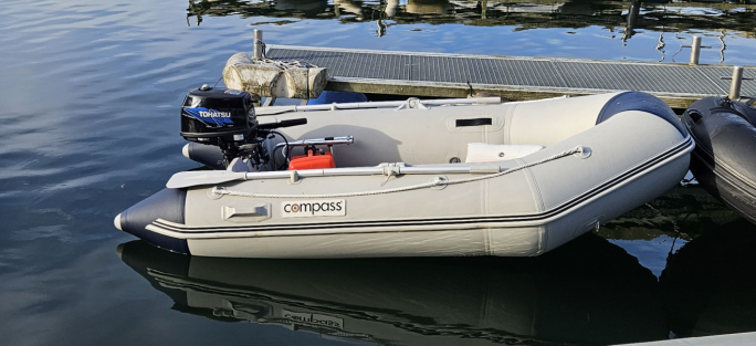 Motorboot Schlauchboot GB1 - Führerscheinfrei - max 4 Personen mieten