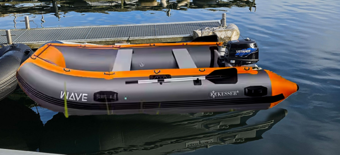 Motorboot Schlauchboot GB3 - Führerscheinfrei - max 4 Personen mieten