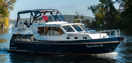 Motorboot Seepferdchen 26 Motorboot für bis zu 6 Personen mieten