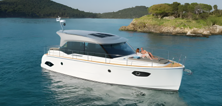 Motorboot Seepferdchen 46 Motorboot für bis zu 8 Personen mieten