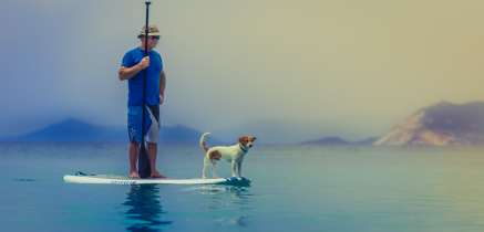 Sup - Stand up Paddling Stand-up-paddle mieten