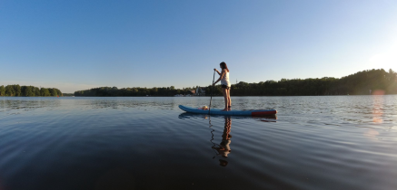 Sup - Stand up Paddling Stand-Up Paddling - Waldhotel Mintgrün mieten