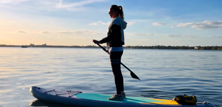 Sup - Stand up Paddling SUP Board  YOLO mobiler Verleih und Touren Tagesmiete 30 Euro mieten