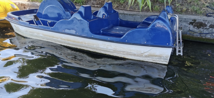 Tretboot Tretboot Blau mieten