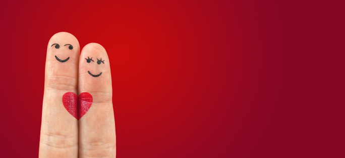 romantischer Gutschein zum Valentinstag