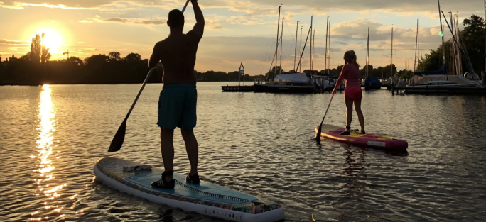 SUP Stand up paddling 1 Tag