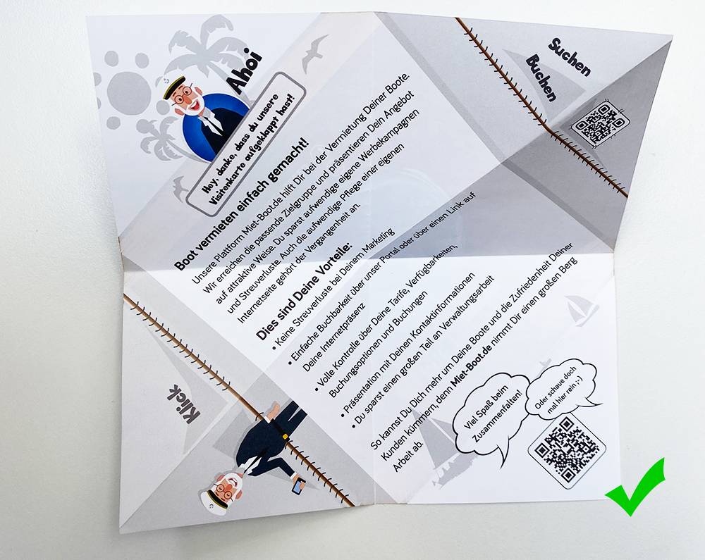 Papierschiff falten Anleitung  10