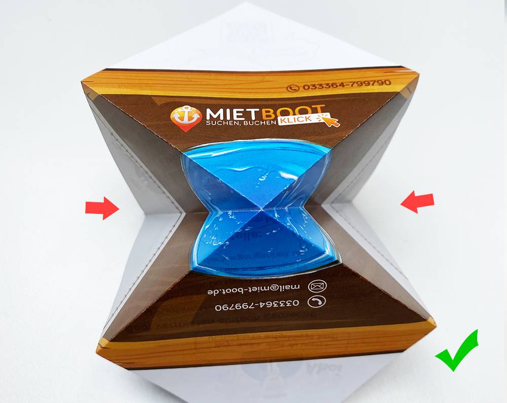 Papierschiff falten Anleitung  12