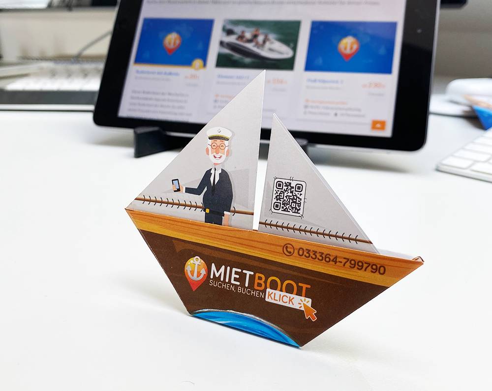 Papierschiff falten Anleitung  Finale