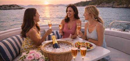 Frauentag auf dem Boot