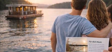 Muttertag auf dem Boot