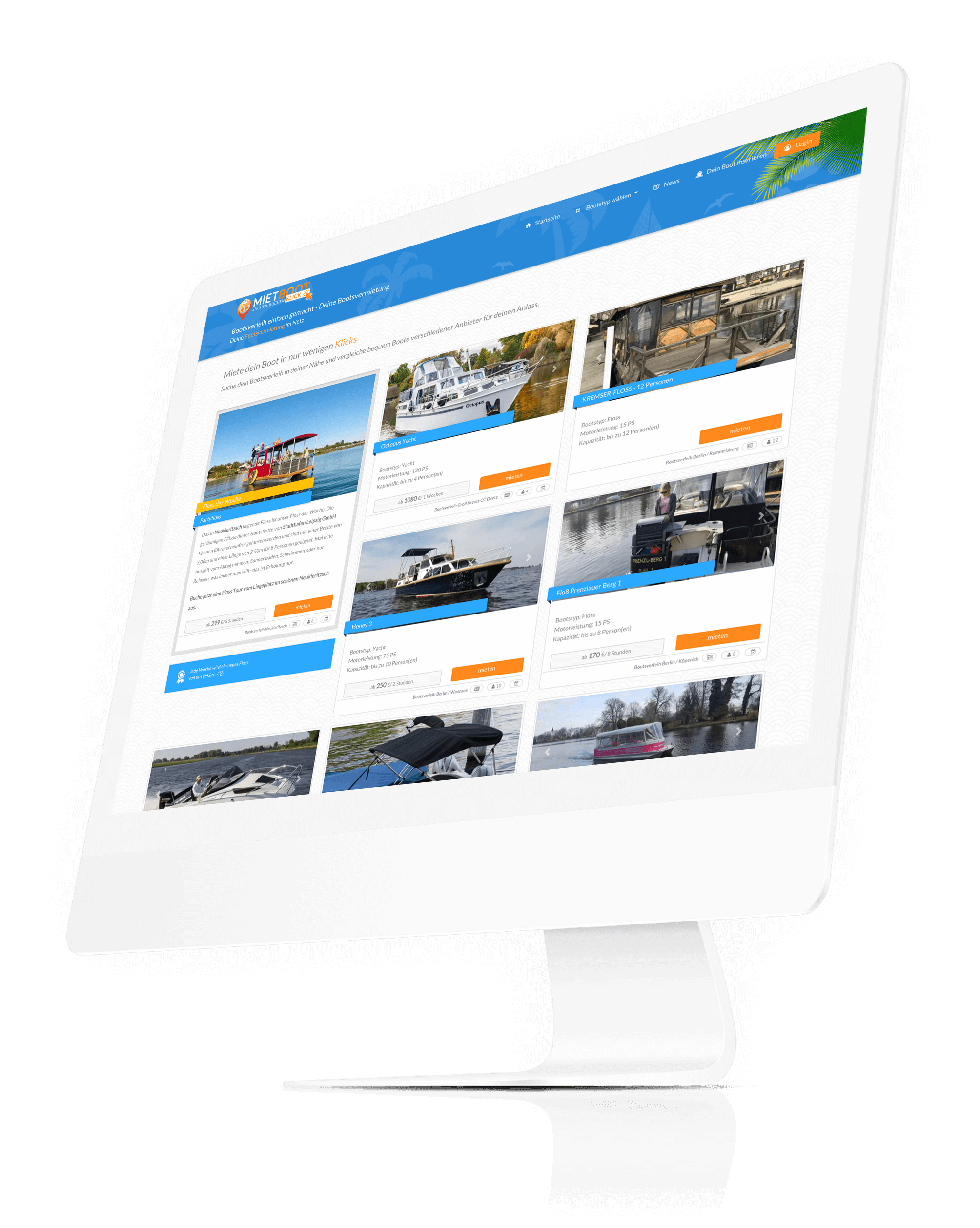 Anbieter Login Buchungssystem