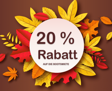 20% Rabatt mit dem Gutscheincode - Herbst20