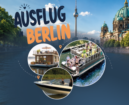 Badefloß, Motorboot & Tretboot ? dein Ausflug in Berlin
