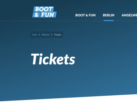 BOOT & FUN 2024 - 50% Rabatt auf jedes Tagesticket