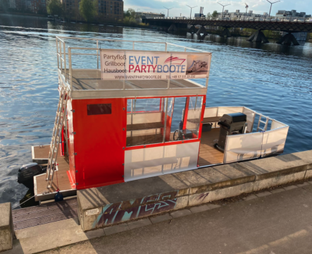 Floß mieten für bis zu 20 Personen - Partyfloss Bild 7