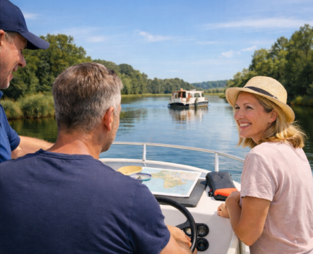 Hausboot mieten ohne Erfahrung, so läuft es Schritt für Schritt ab