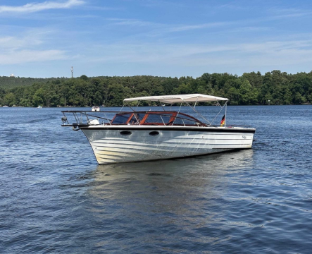 Partyboot Sir Windsor - Luxus und Abenteuer auf den Gewässern von Berlin und Brandenburg Bild 1