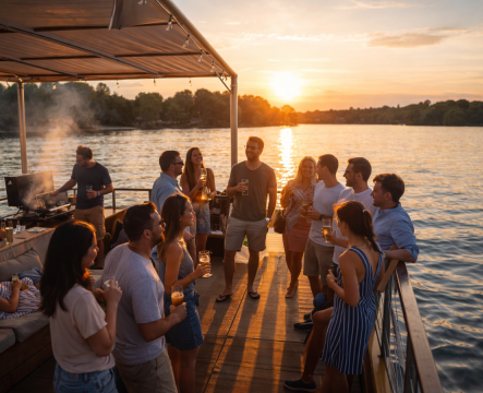 Top Partyboote mieten für Gruppen von 20 bis 50 Personen