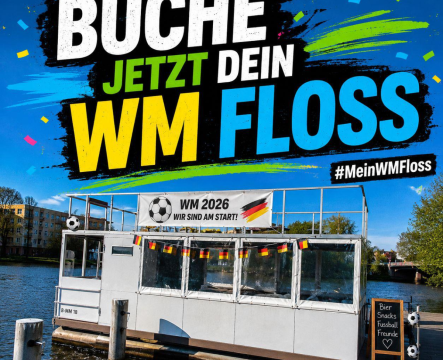 WM-2026 Flossvermietung in Erkner Bild 1