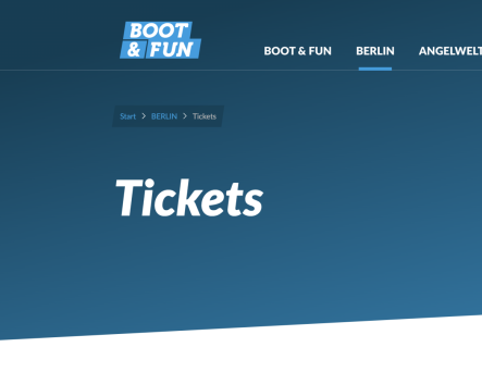 BOOT & FUN 2024 - 50% Rabatt auf jedes Tagesticket