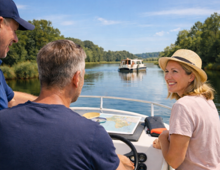 Hausboot mieten ohne Erfahrung, so läuft es Schritt für Schritt ab
