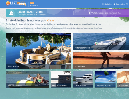 Last-Minute Boote mieten - online Verfügbarkeit prüfen