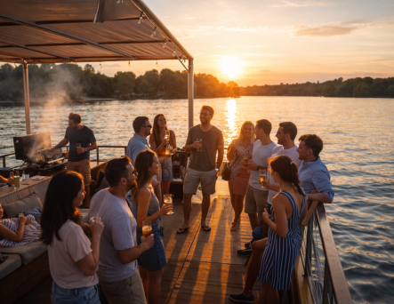 Top Partyboote mieten für Gruppen von 20 bis 50 Personen